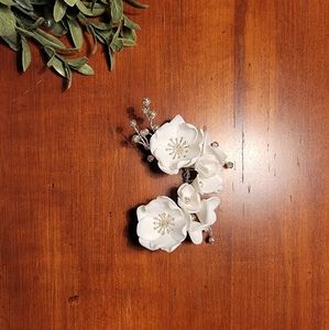 Handmade Floral Ear Cuff